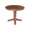 International Concepts 36 in. Solid Wood Round Top Pedestal Table w/12 in. Leaf-30.1 in.High-Dining Height, Distressed Oak K42-36RXT-23B - alternate 3